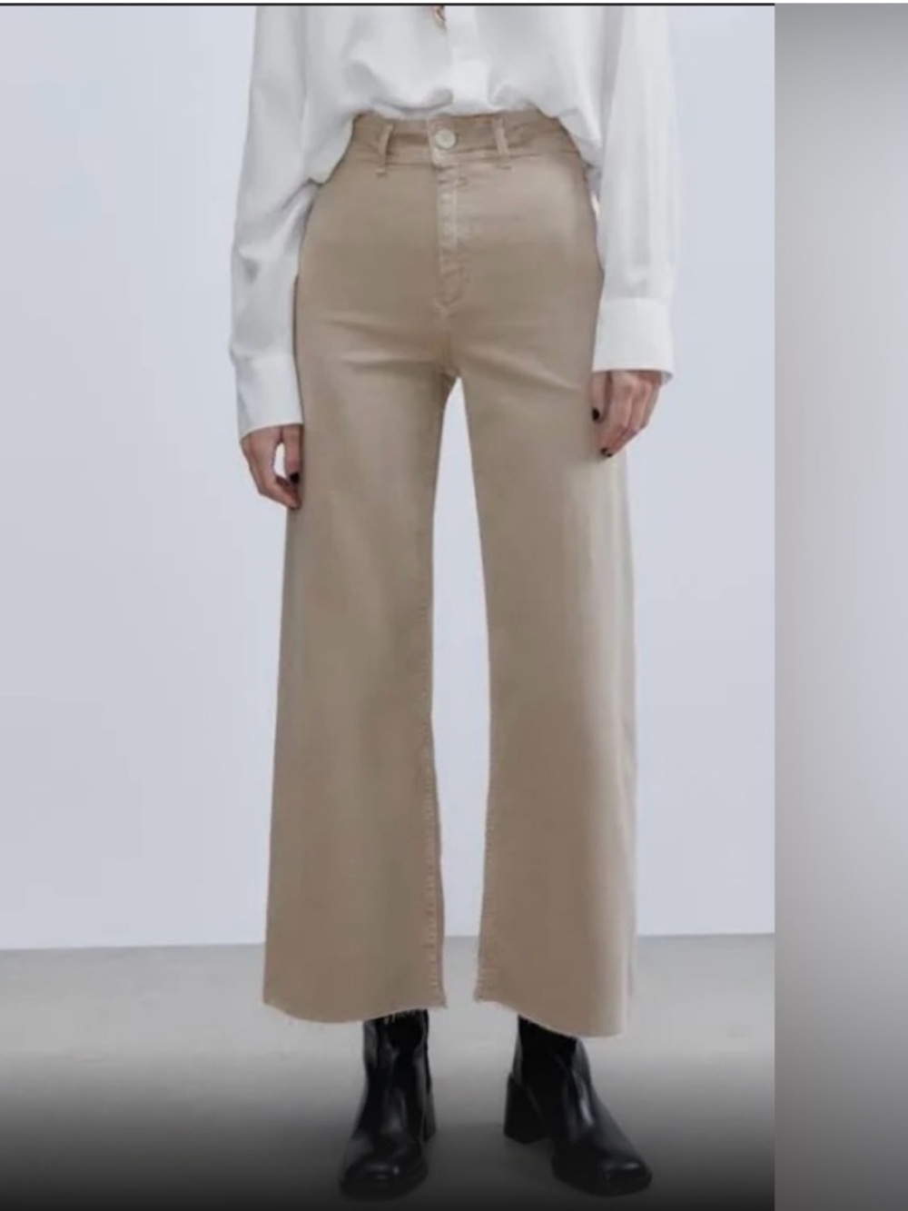 MANGO Catherine High Waist Culotte NWOT